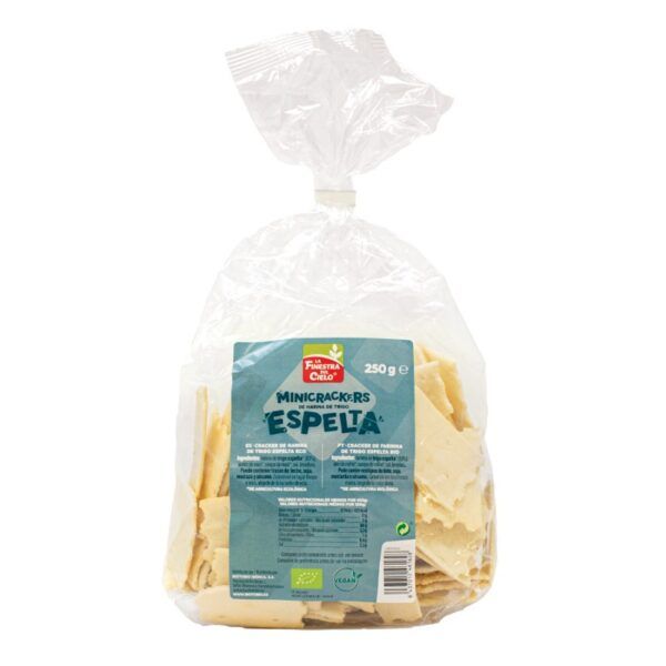 Mini crackers 100% espelta (250gr.)