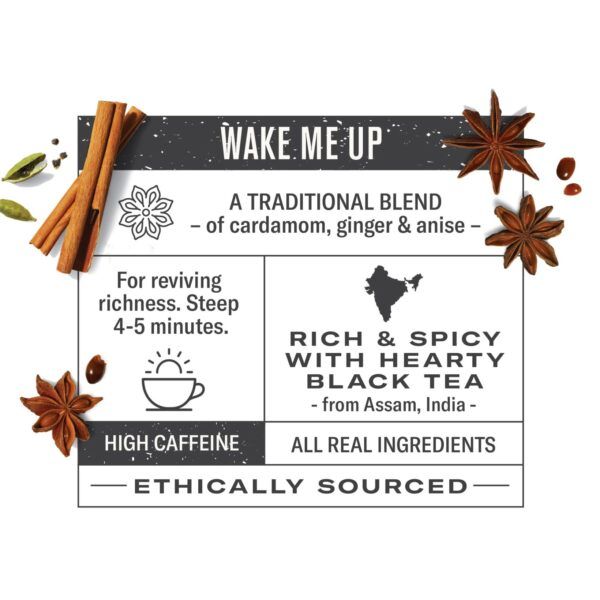 Té Negro Golden Chai™ Bio (18 bolsitas) - Imagen 3