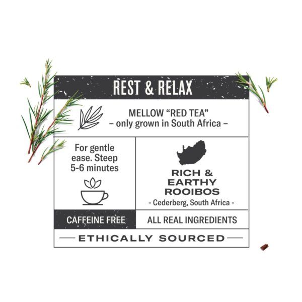 Infusión de Rooibos Bio (18 bolsitas) - Imagen 3