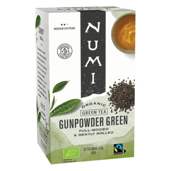 Té Verde Gunpowder Bio (18 bolsitas)