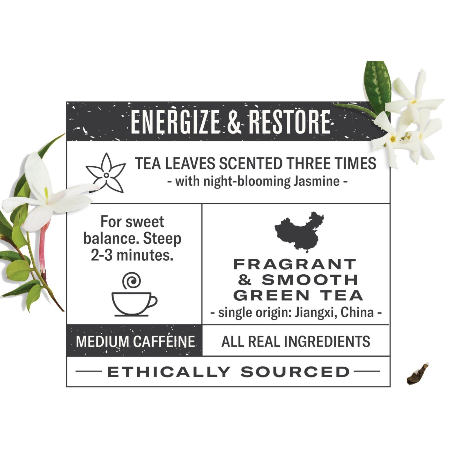 Té Verde Jazmín Bio (18 bolsitas) - Imagen 3