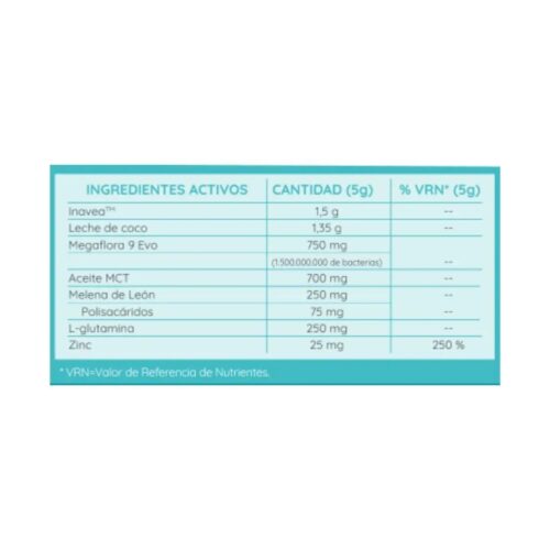 Probiotax Microbiota sabor Coco (150gr./30dosis) - Imagen 3
