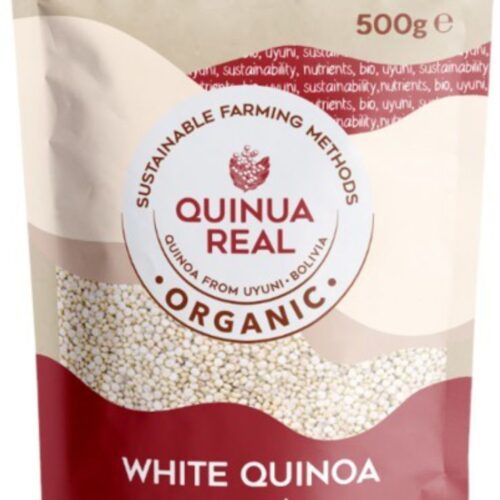 Quinoa real grano blanco bio sin gluten 500gr.