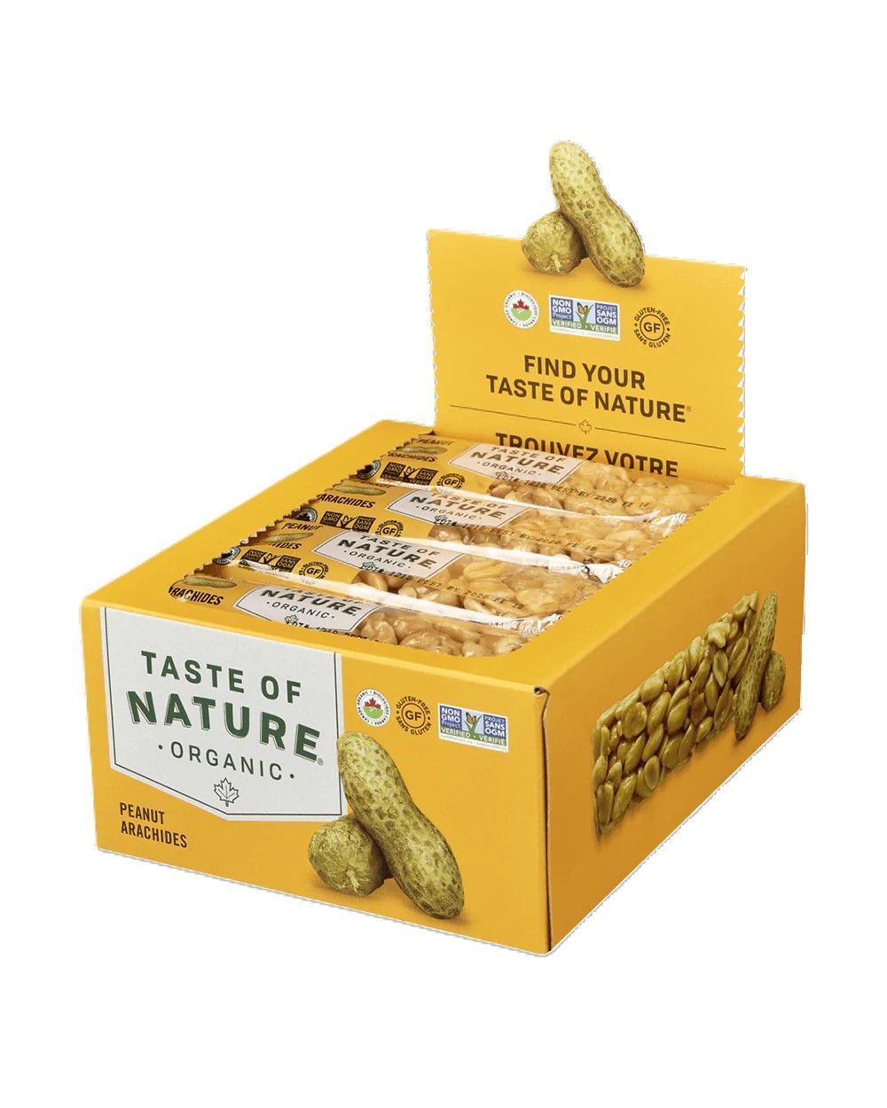 Barrita de cacahuete 40gr. (Caja 16uds.) - Imagen 2
