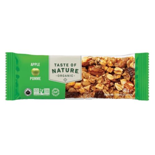 Barrita de manzana y canela 40gr. (Caja 16uds.)