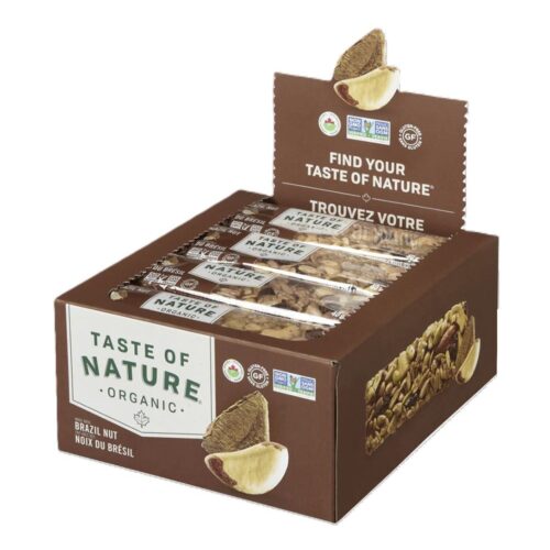 Barrita de nueces de Brasil 40gr. (Caja 16uds.) - Imagen 2