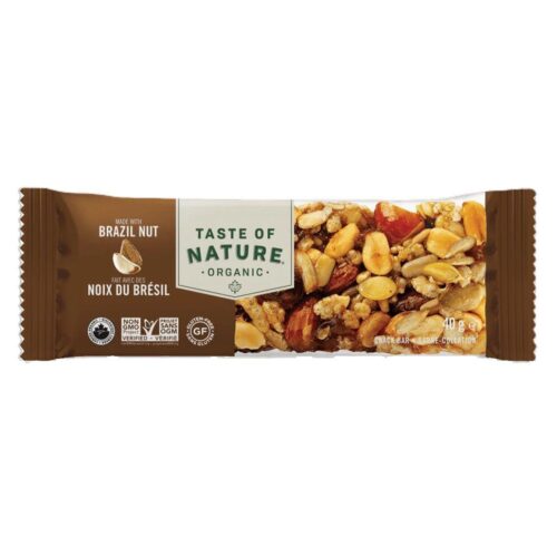 Barrita de nueces de Brasil 40gr. (Caja 16uds.)
