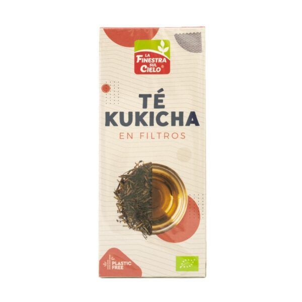 Té Kukicha en filtro BIO 100% (42gr./6uds.)