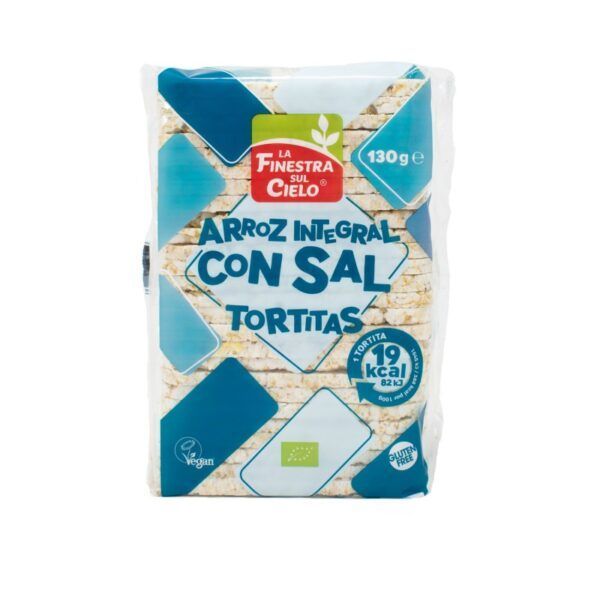 Tortitas de arroz con sal (130gr.)