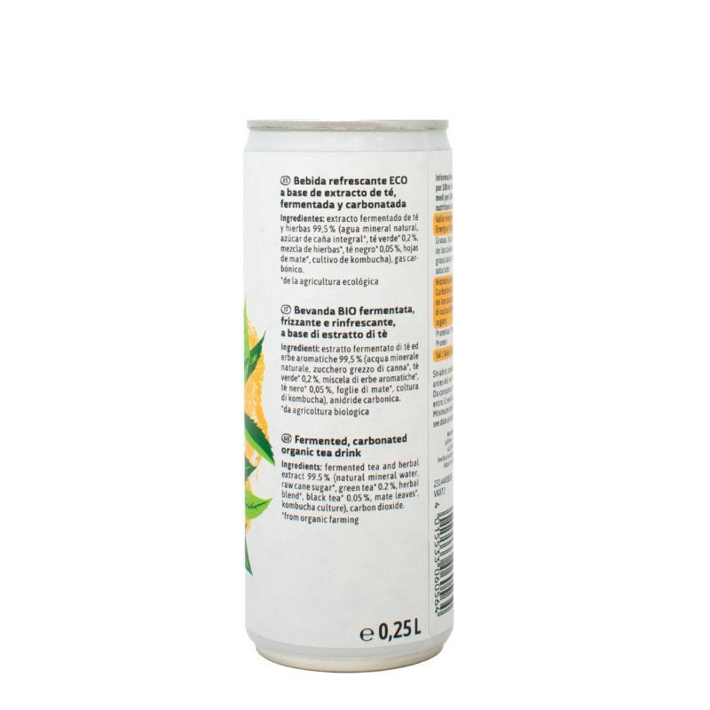 Kombucha Original BIO lata 250ml. - Imagen 2