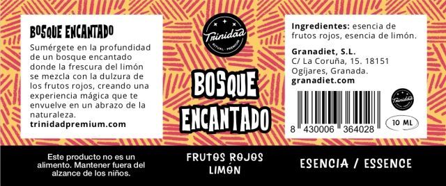 Alternative view of TRINIDAD ESENCIA BOSQUE ENCANTADO - FRUTOS ROJOS Y LIMÓN 10ml.