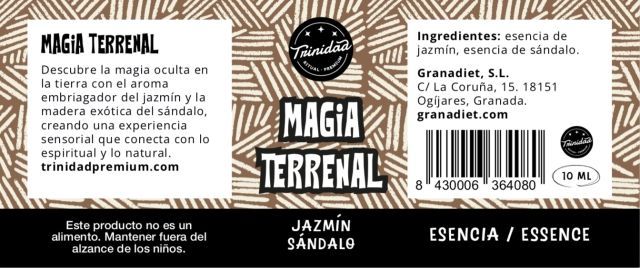 Alternative view of TRINIDAD ESENCIA MAGIA TERRENAL - JAZMÍN Y SÁNDALO 10ml.