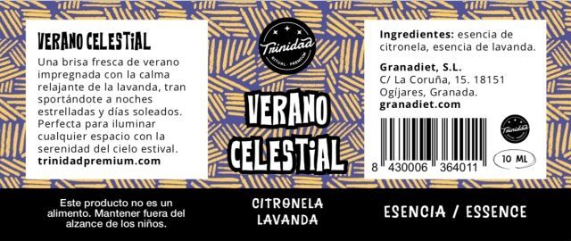 Alternative view of TRINIDAD ESENCIA VERANO CELESTIAL - CITRONELA Y LAVANDA 10ml.