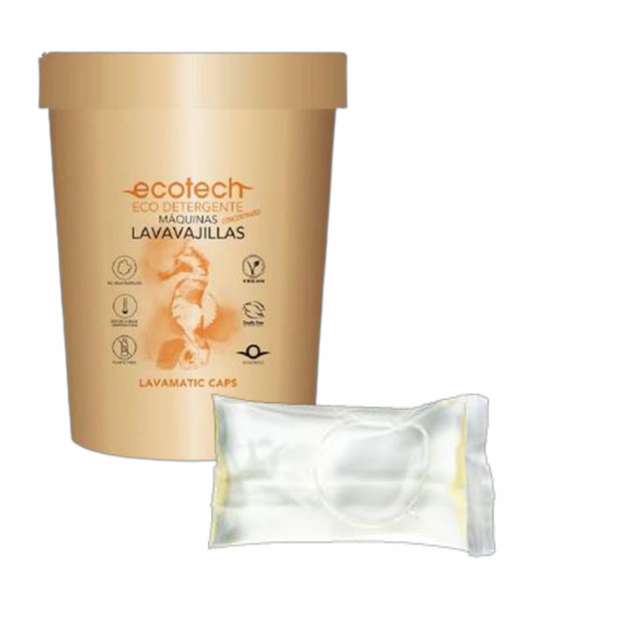 Ecotech® Detergente Máquinas Lavavajillas en ECO CÁPSULAS (30 caps.)
