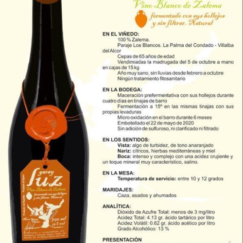 Alternative view of Garay Luz 2022