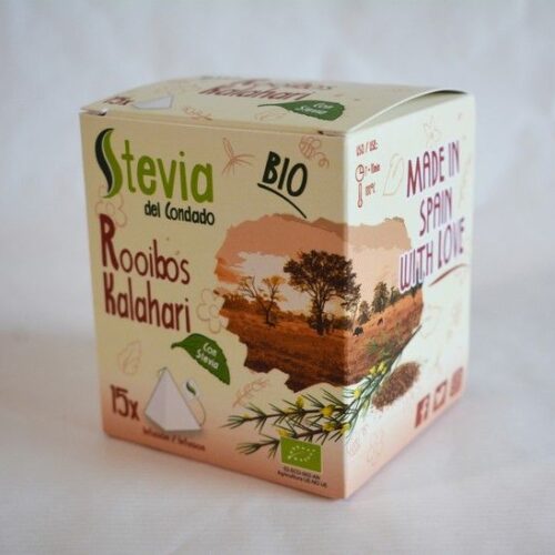 Rooibos Kalahari con Stevia BIO | 15 Pirámides