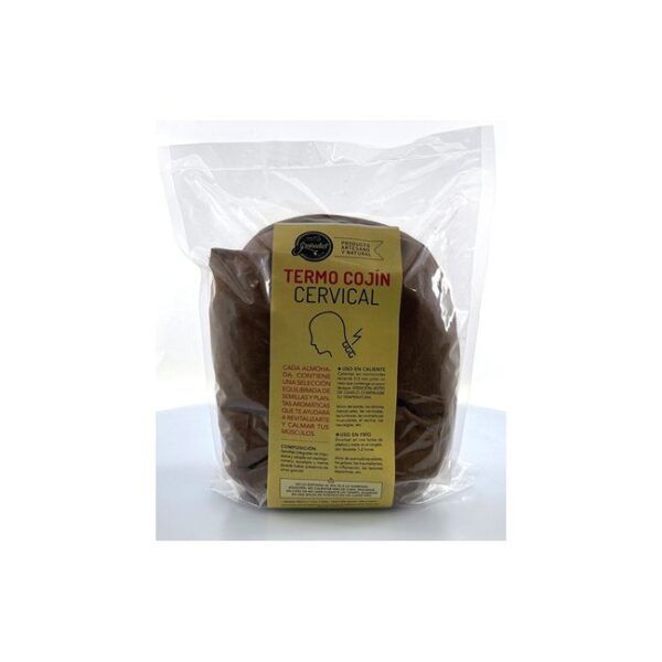 ALMOHADA CERVICAL TERMO CALMANTE DE SEMILLAS 1,2 KG. - Imagen 5