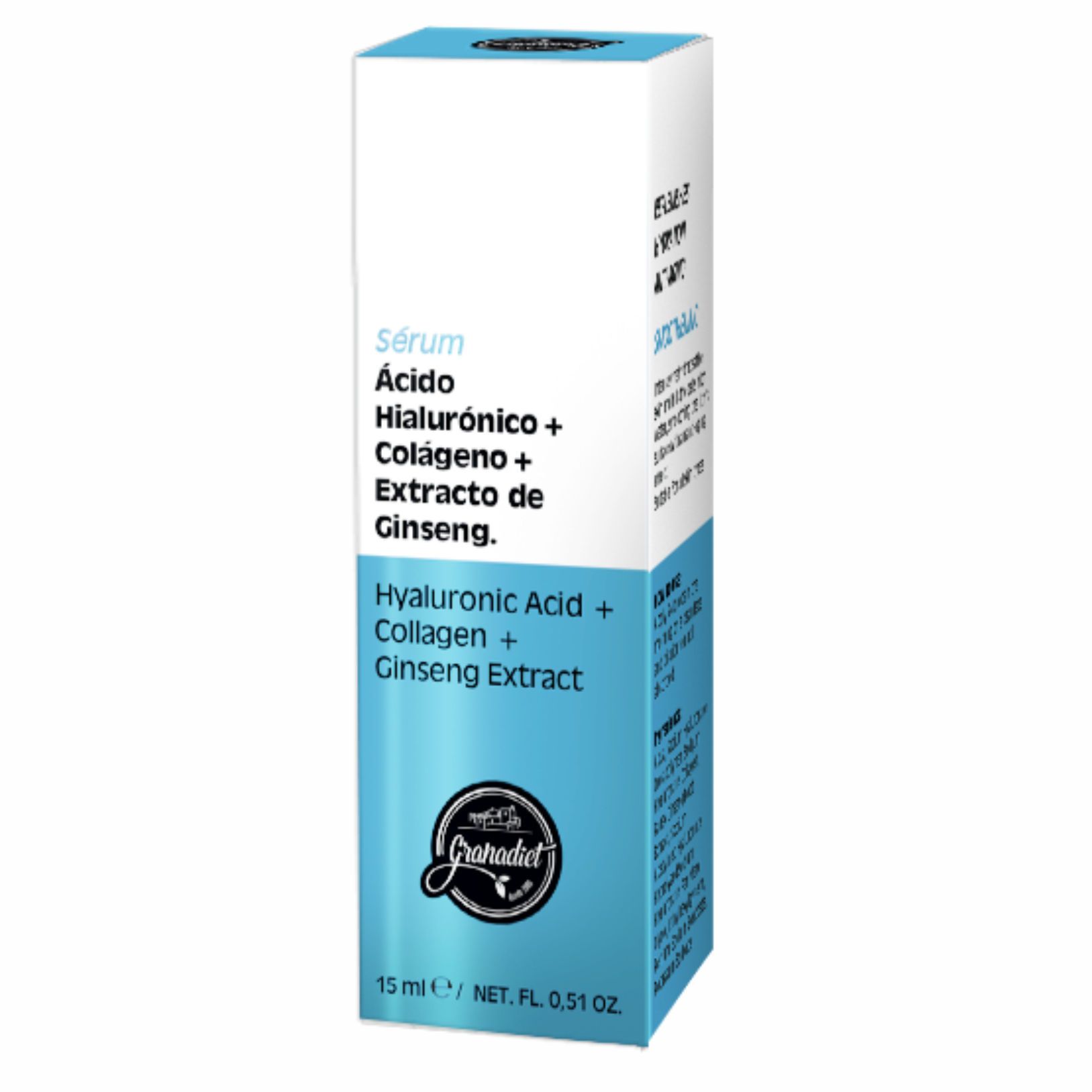 SÉRUM ALISAR - Ácido Hialurónico + Colágeno + Extracto de Ginseng (15ml) - Imagen 2
