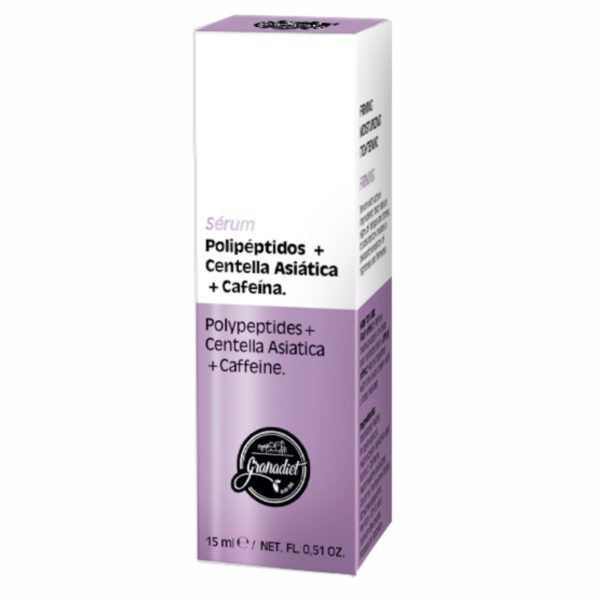 Alternative view of SÉRUM REAFIRMAR - Polipéptidos + Centella Asiática + Cafeína (15ml)