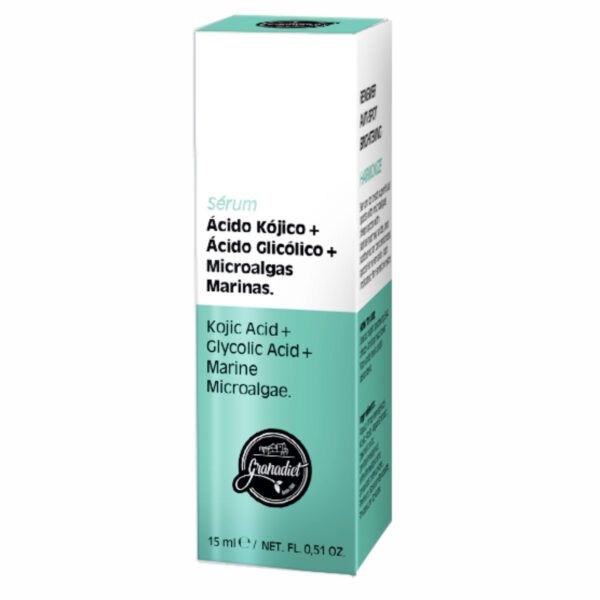 Alternative view of SÉRUM UNIFICAR - Ácido Kójico + Ácido Glicólico + Microalgas Marinas (15ml)