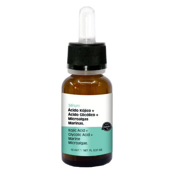 SÉRUM UNIFICAR - Ácido Kójico + Ácido Glicólico + Microalgas Marinas (15ml)