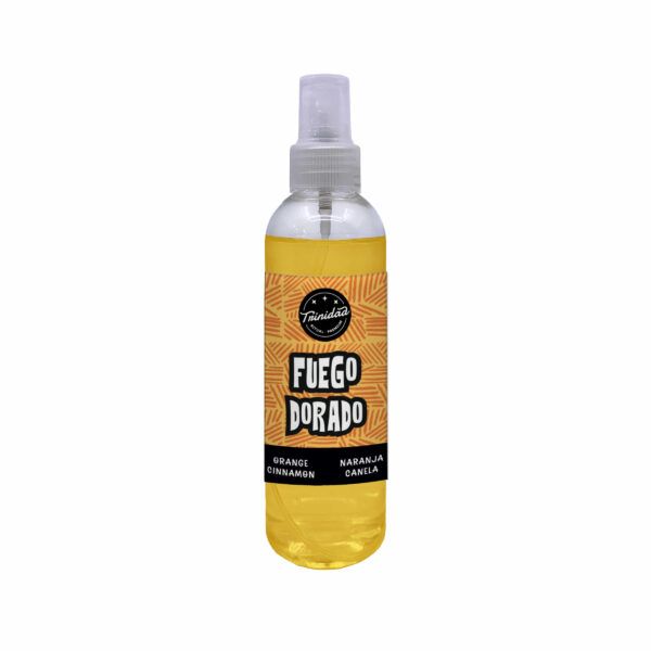 TRINIDAD AGUA FUEGO DORADO - NARANJA Y CANELA - AGUAS RITUAL SCENT WATERS 200ml
