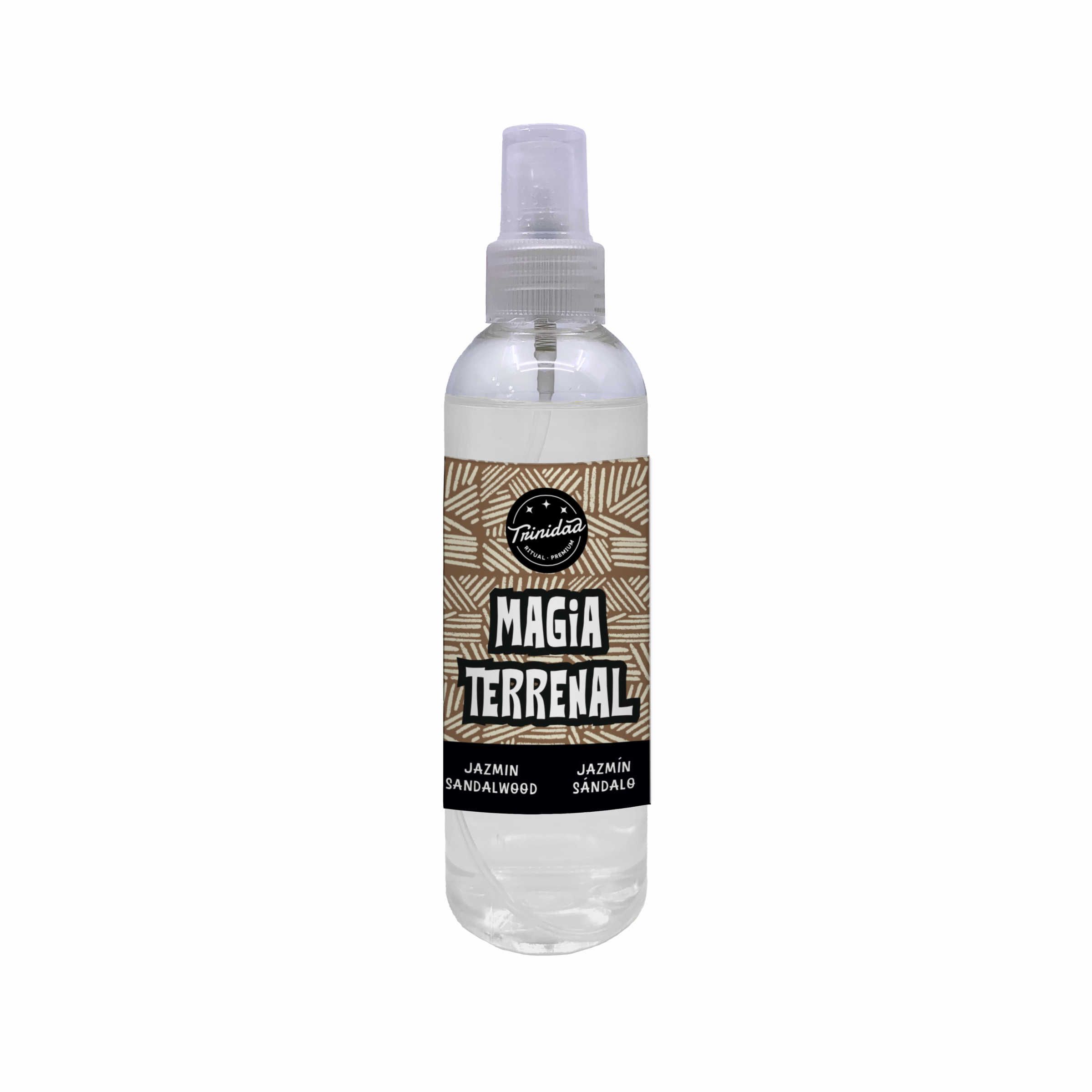 TRINIDAD AGUA MAGIA TERRENAL - JAZMÍN Y SÁNDALO - AGUAS RITUAL SCENT WATERS 200ml