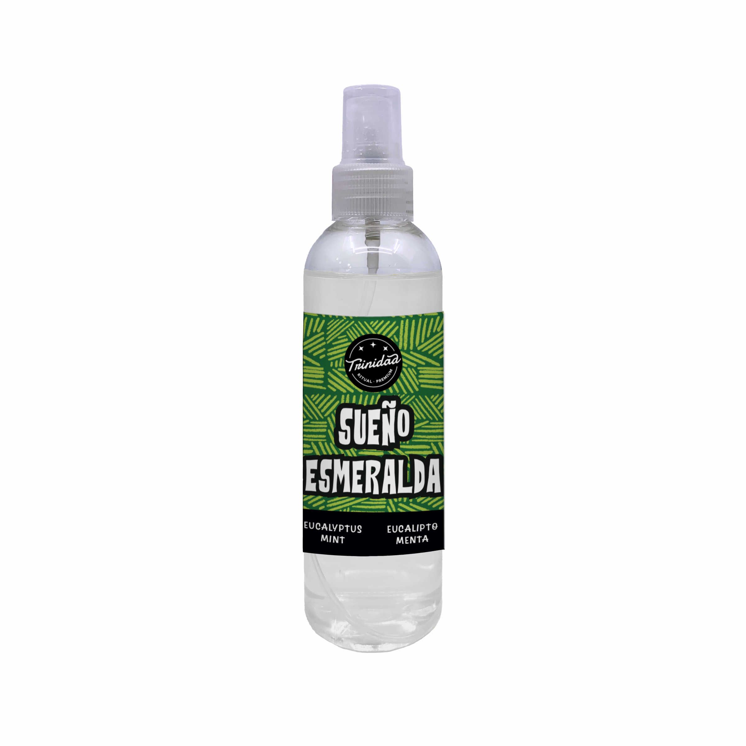 TRINIDAD AGUA SUEÑO ESMERALDA - EUCALIPTO Y MENTA - AGUAS RITUAL SCENT WATERS 200ml