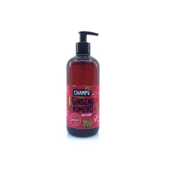 CHAMPÚ ANTICAIDA GINSENG Y ROMERO 500 ML.