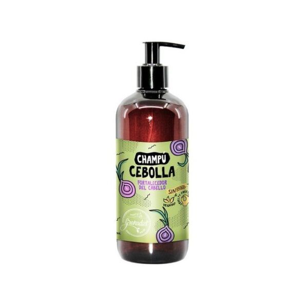 CHAMPÚ DE CEBOLLA FORTALECEDOR DEL CABELLO 500 ML.