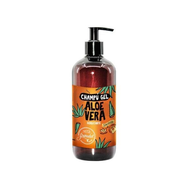 CHAMPÚ GEL HIDRATANTE ALOE VERA 500 ML.