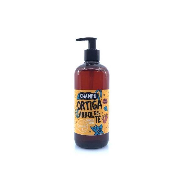 CHAMPÚ ANTIGRASA DE ORTIGA Y ÁRBOL DEL TÉ 500 ML.