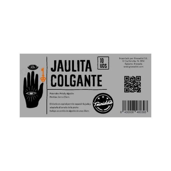 TRINIDAD JAULITA COLGANTE BOLSA ZIP 50 UNID. - Imagen 4