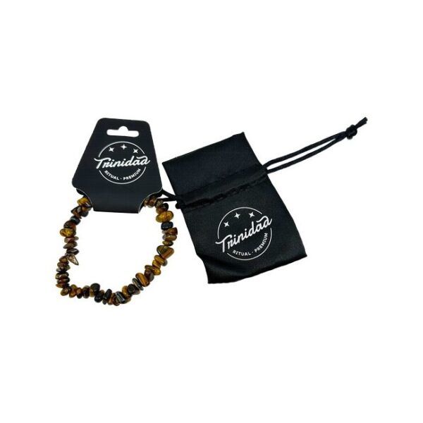 TRINIDAD PULSERA OJO TIGRE CHIP
