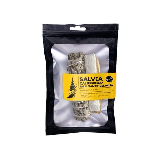 TRINIDAD SALVIA CALIFORNIA PALO SANTO SELENITA 25 GR. 10 CM