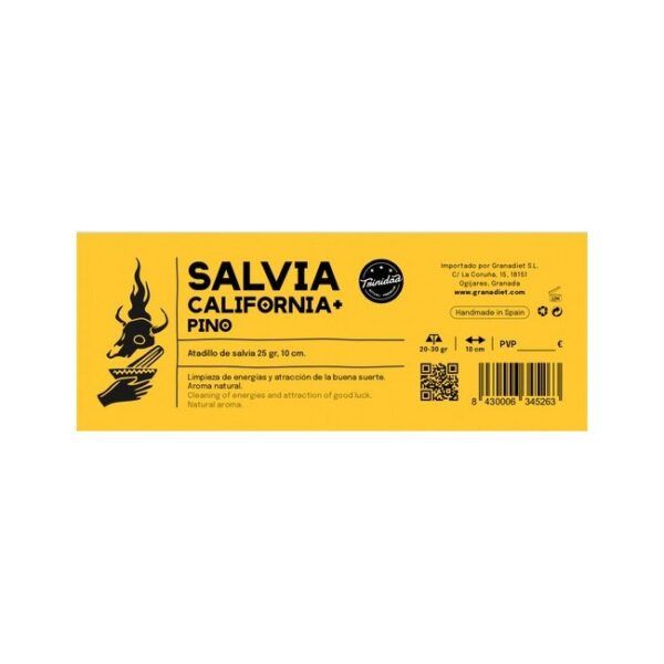 TRINIDAD SALVIA CALIFORNIA PINO 25 GR. 10 CM - Imagen 3