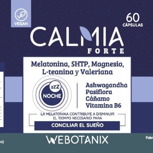 Calmia Noche Forte 60 cápsulas · Vegano - Imagen 2