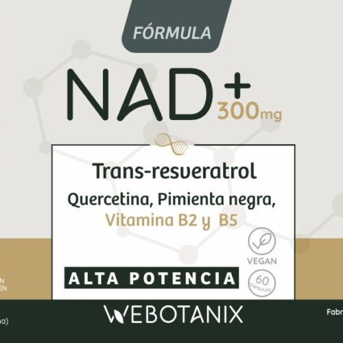 NAD+ Resveratrol Fórmula · 60 cápsulas - Imagen 2