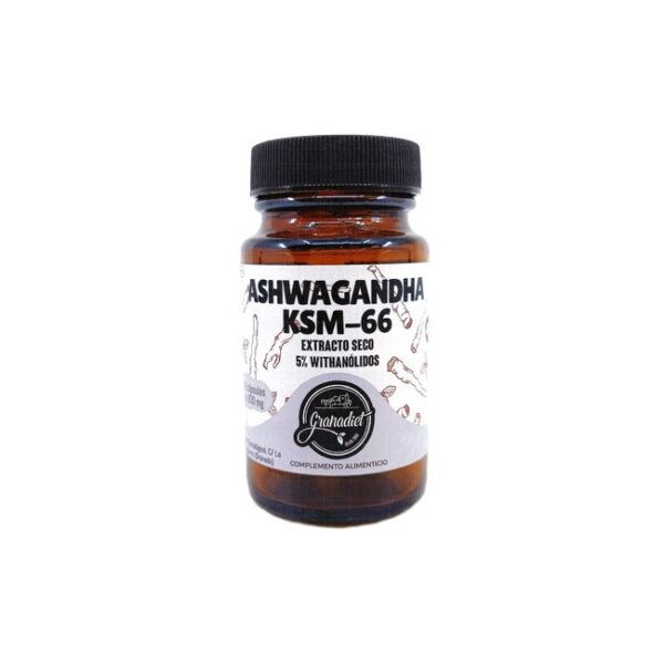 ASHWAGANDHA KSM-66 / 30 CÁPSULAS / 830mg.