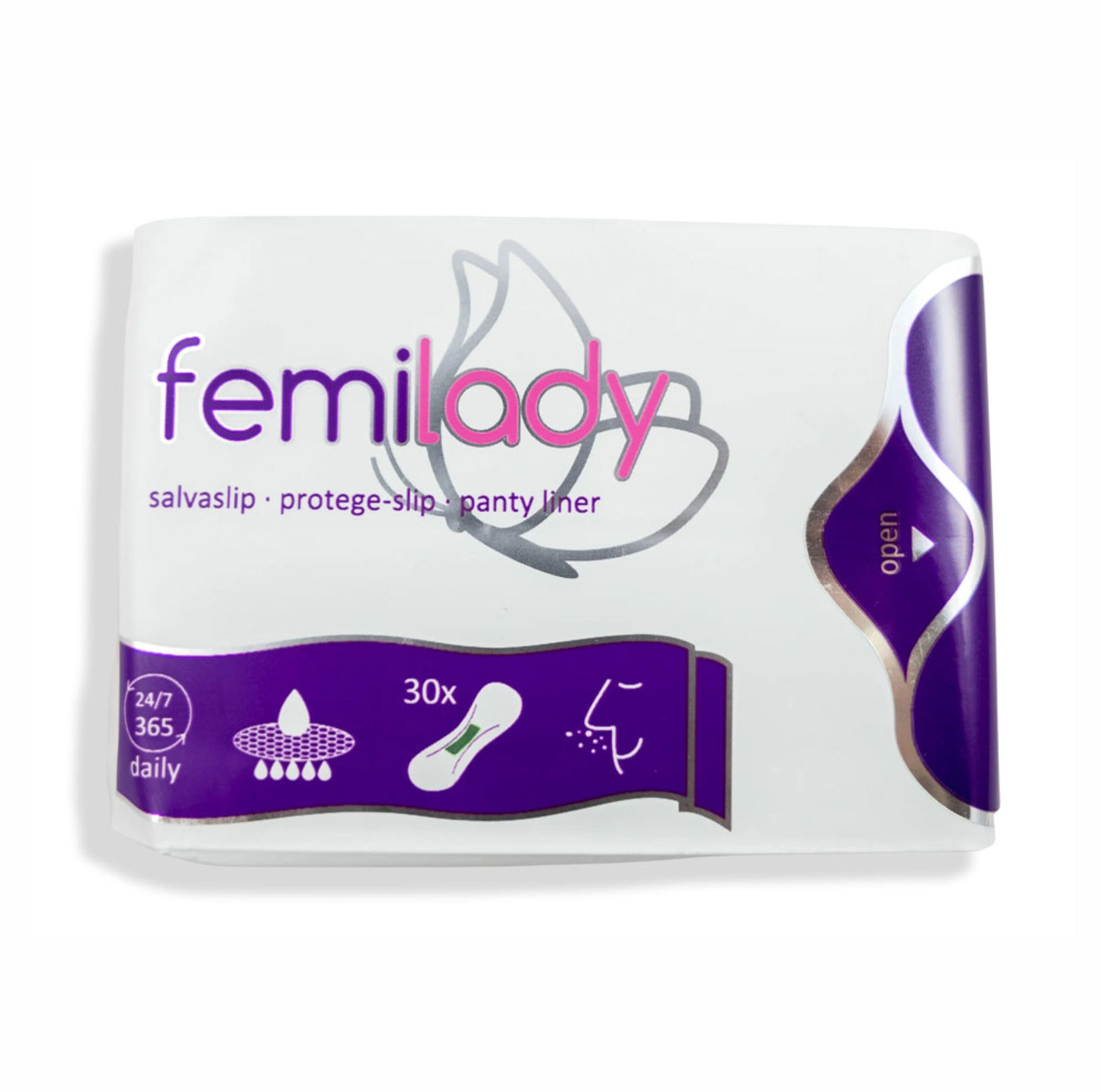 SALVASLIPS - FEMILADY - 30Uds. / 155mm.