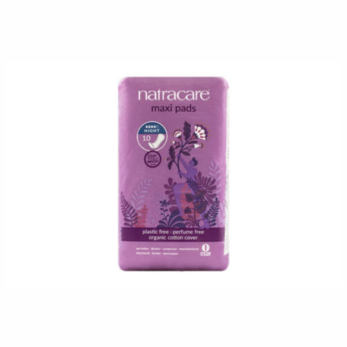 COMPRESA MAXI NOCHE BIO - NATRACARE - 10Uds.