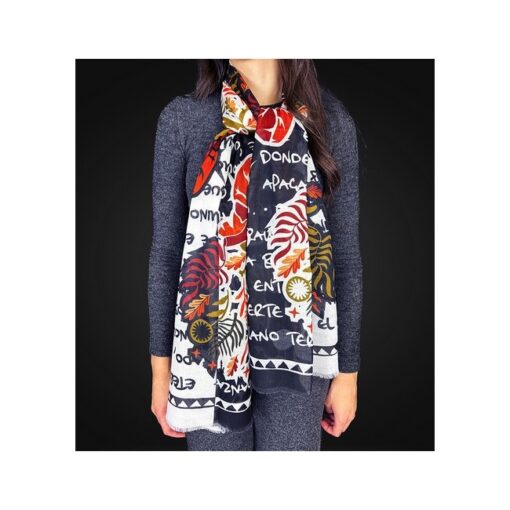 TRINIDAD PASHMINA AMOR - 180x60cm. - Imagen 3