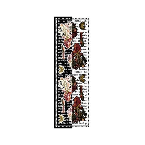 TRINIDAD PASHMINA AMOR - 180x60cm. - Imagen 2