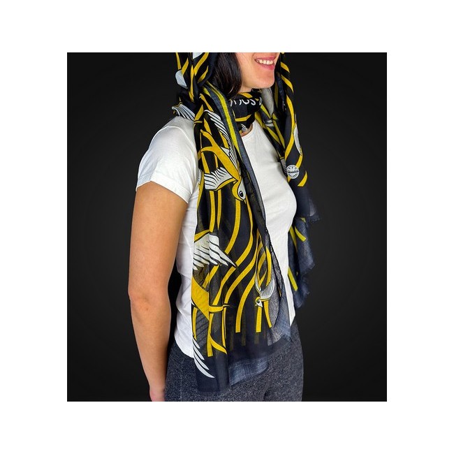 TRINIDAD PASHMINA GOLONDRINA - 180x60cm. - Imagen 3