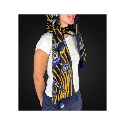 TRINIDAD PASHMINA MARIPOSA - 180x60cm. - Imagen 3