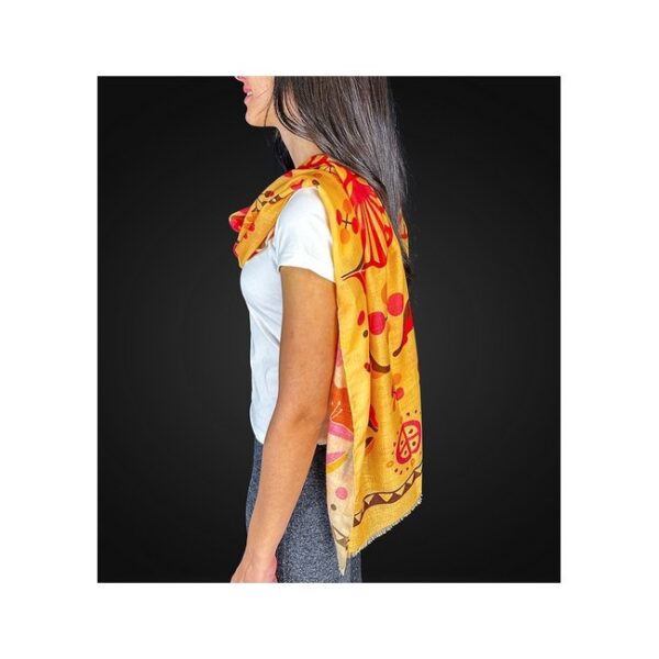 TRINIDAD PASHMINA MIEL - 180x60cm. - Imagen 3