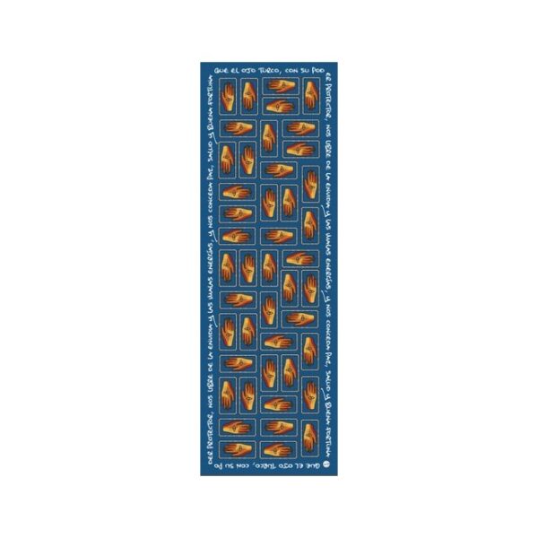Alternative view of TRINIDAD PASHMINA OJO TURCO - 180x60cm.