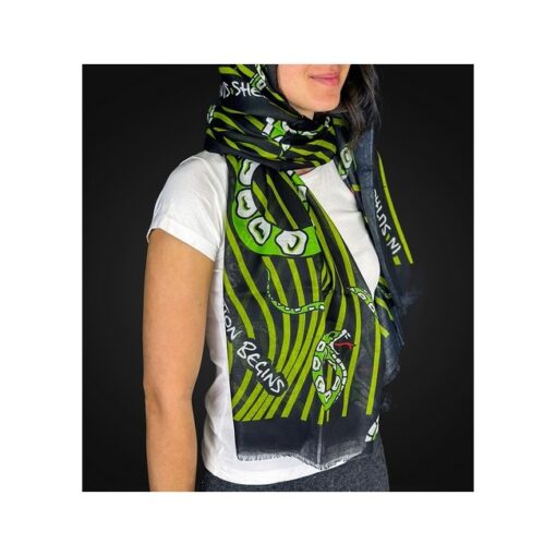 TRINIDAD PASHMINA SERPIENTE - 180x60cm. - Imagen 3