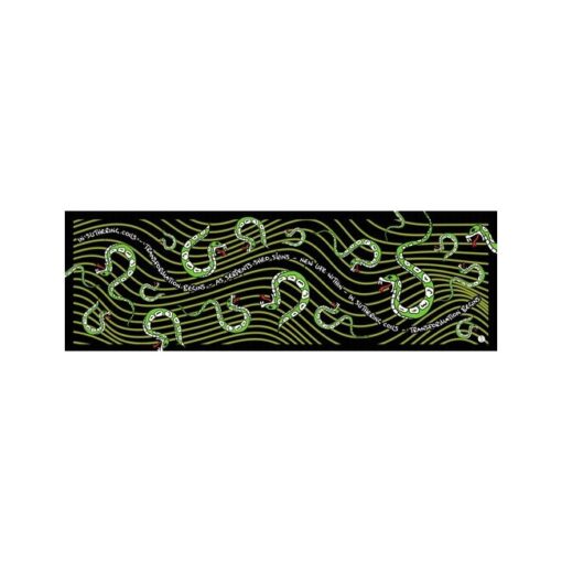 Alternative view of TRINIDAD PASHMINA SERPIENTE - 180x60cm.