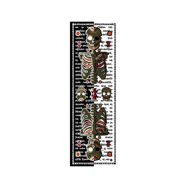 TRINIDAD PASHMINA TUMBA TRABAJOS - 180x60cm. - Imagen 2